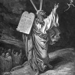 Моисей спускается с горы Синай