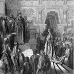 Solomon Receiving The Queen Of Sheba