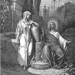 Иисус и самаритянка у колодца